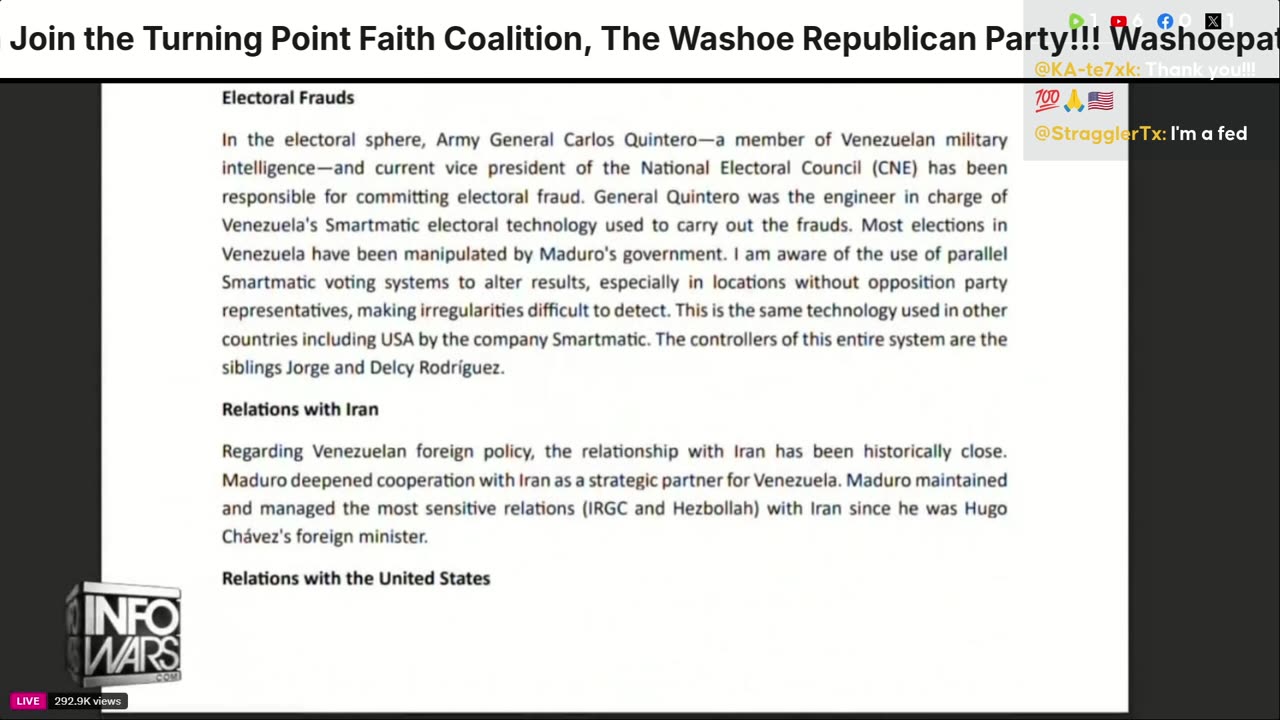 Alex Jones, Info Wars, 12/09/2025