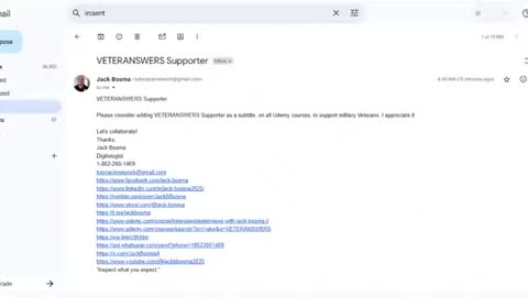 VETERANSWERS Supporter
