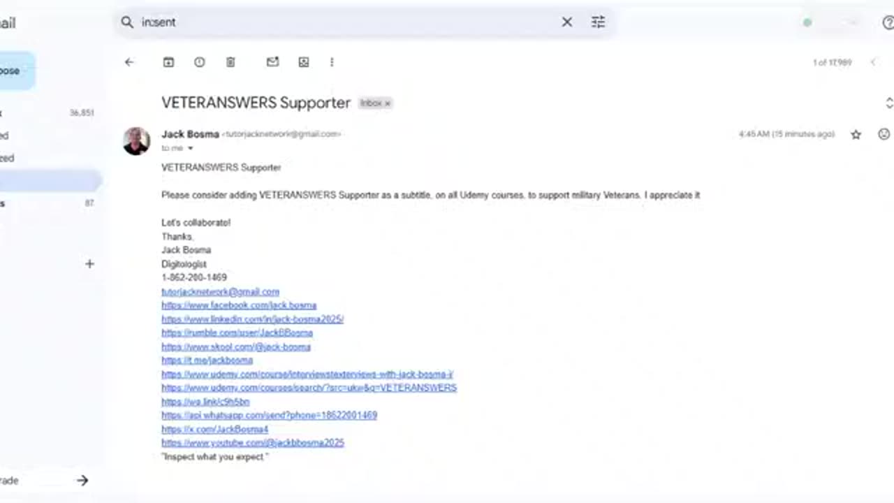 VETERANSWERS Supporter