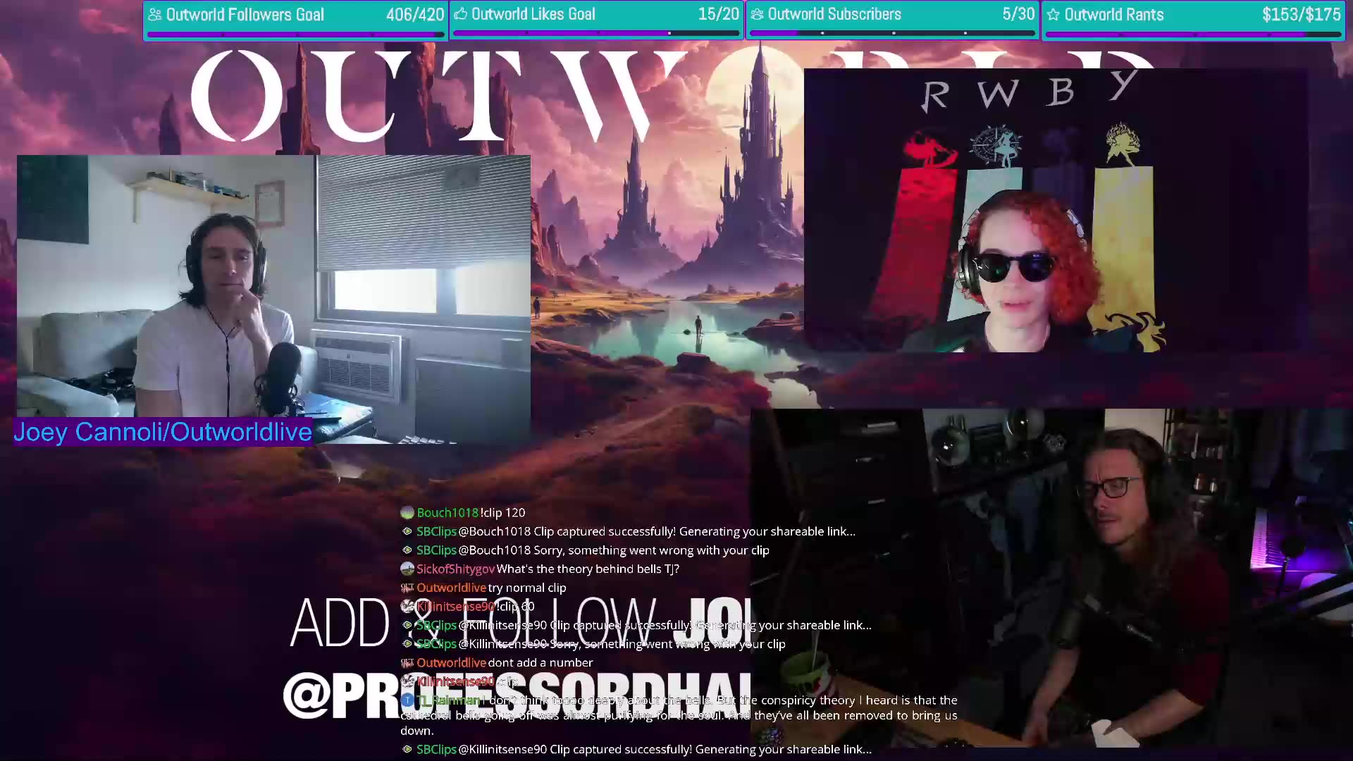 Outworld Live Special w/ Ian Crossland