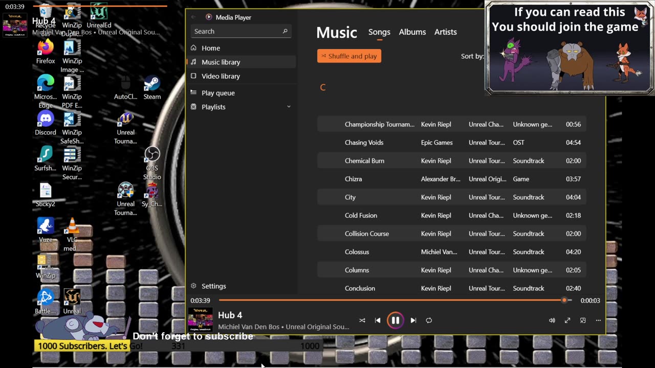 Unreal Tournament Radio - Full Series Soundtrack! (25/04/29)