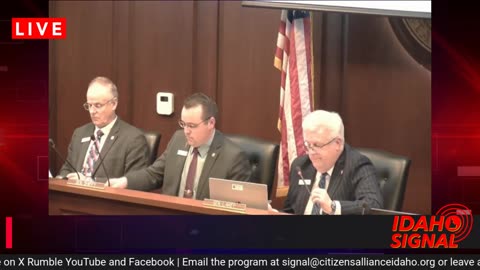 The Constitutional Courts Act (aka No Sharia Law in Idaho) introduced in committee