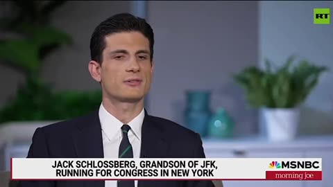 Jack slob... I mean Schlossberg says his cuz ‘RFK Jr is a dangerous person’
