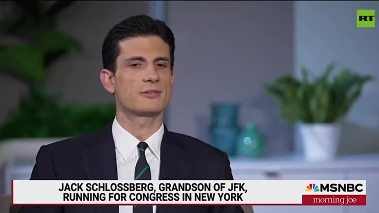 Jack slob... I mean Schlossberg says his cuz ‘RFK Jr is a dangerous person’