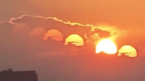 Why Are Multiple Suns Seen in China?