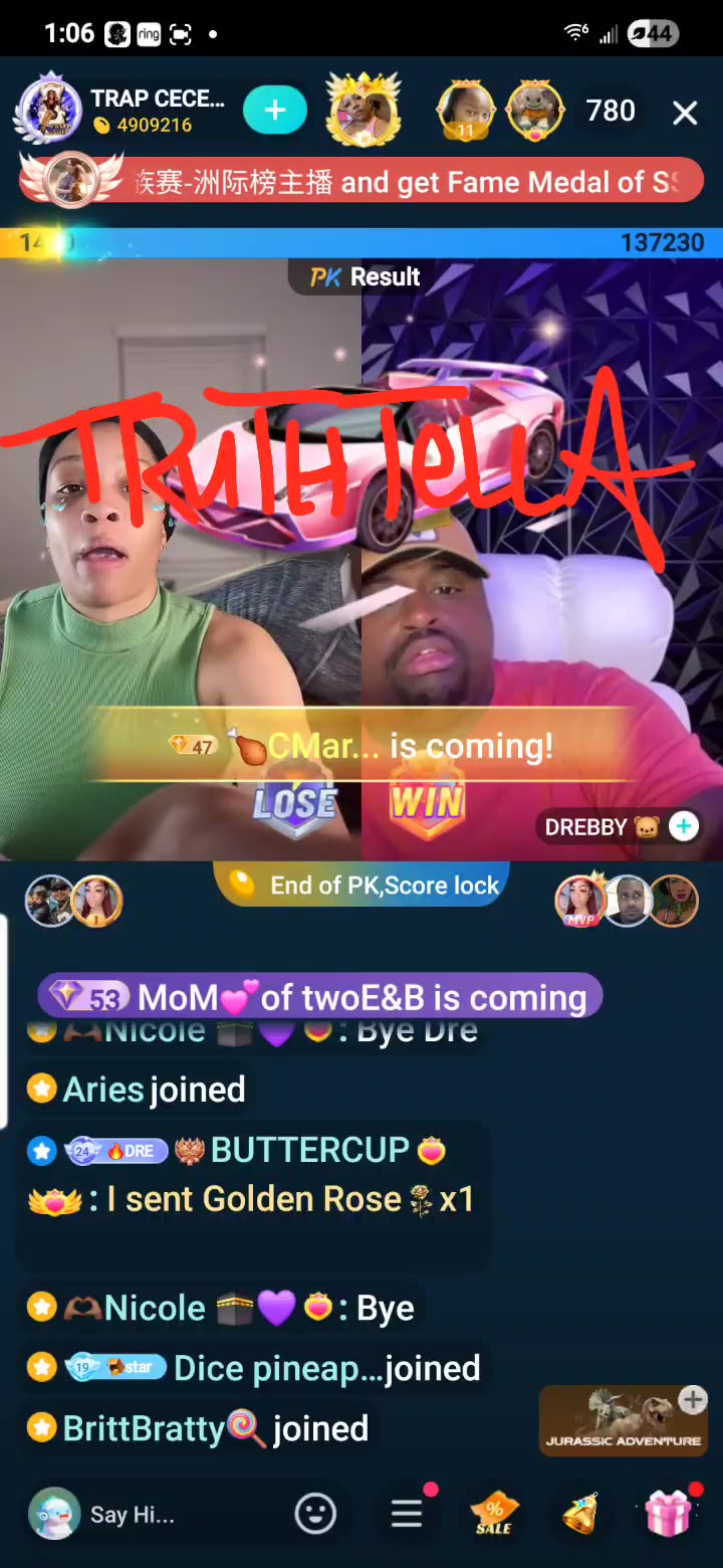 TRAP CECE GETTING HER NOCAP TATTOOS COVERED GOES IN ON DREBABY DURING PK