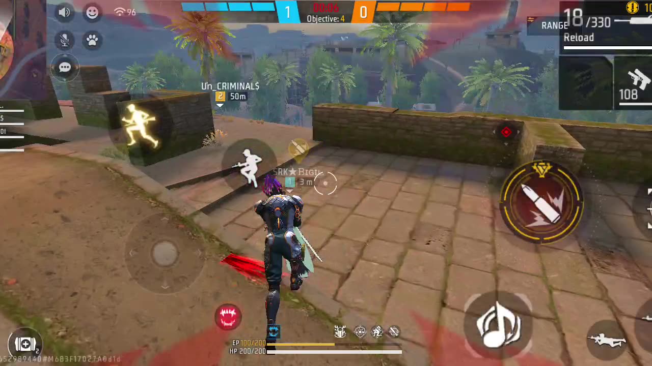 Free fire 🔥 max playing playing new season update