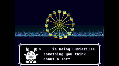Deltarune Chapter 2 Ep 4 Saved Noelle AND berdly to i guess
