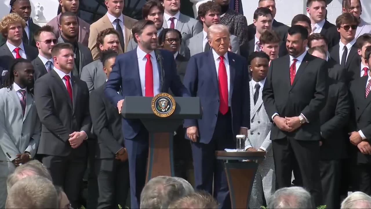 It was definitely the guy in the Michigan hat. He got his revenge. 😂