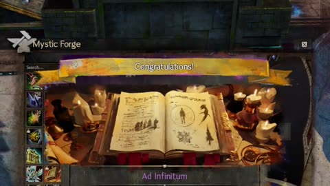 Crafting Ad Infinitum (Legendary Back) - Guild Wars 2