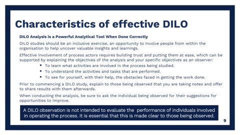 DILO Analysis (Part 1): Uncover Hidden Time, Waste and Opportunity | High Impact Academy