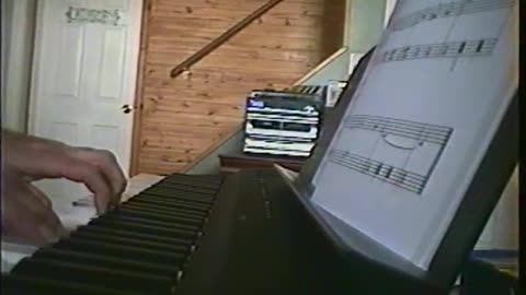 "The Entertainer" Piano (A Section)