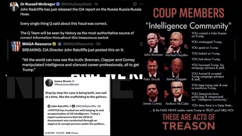 COUP MEMBERS (STRZOK, BRENNON, HAYDEN, MUELLER, COMEY, CLAPPER & McCABE)