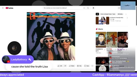 09/21/25 Sammannyc VOD: "We back Sunday service part 2 $2 tts $ media"