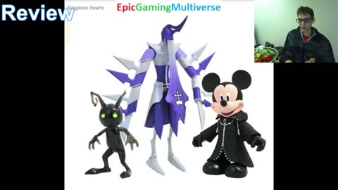 Review Of The Diamond Select Toys Kingdom Hearts Mickey Mouse Action Figure And Heartless Figures