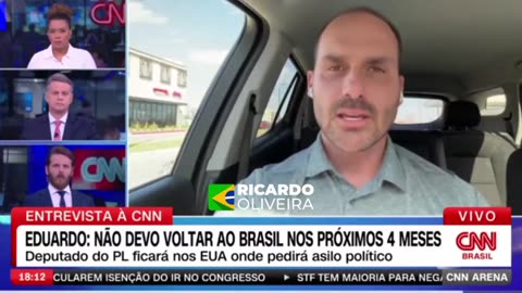 Eduardo Bolsonaro anuncia que os EUA não reconhecerão o resultado da eleição de 2026, caso Bolsonaro não participe