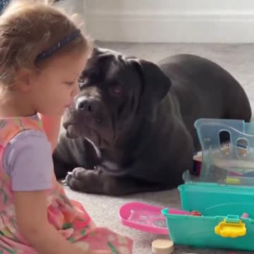 A girl and her dog.. 😊