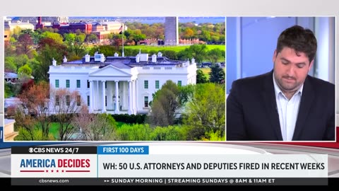 White House confirms recent firings of 50 U.S. attorneys and deputies