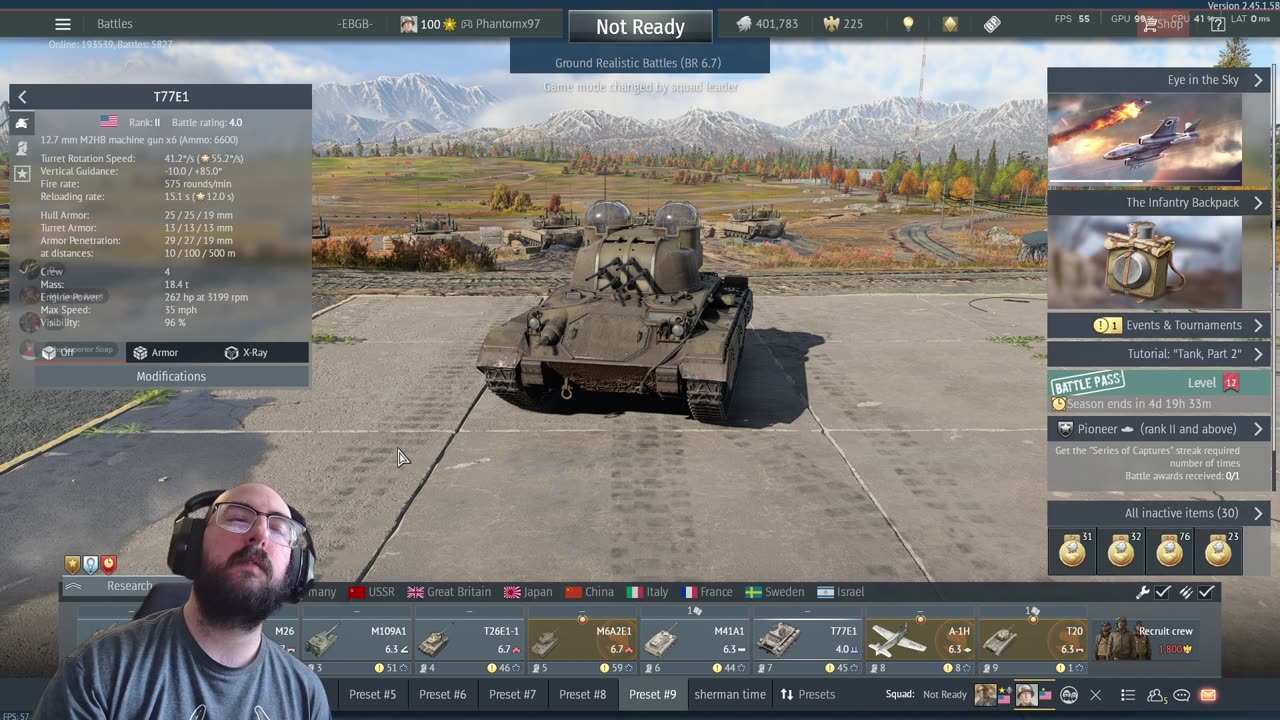 TIME FOR WAR THUNDER LETS GO