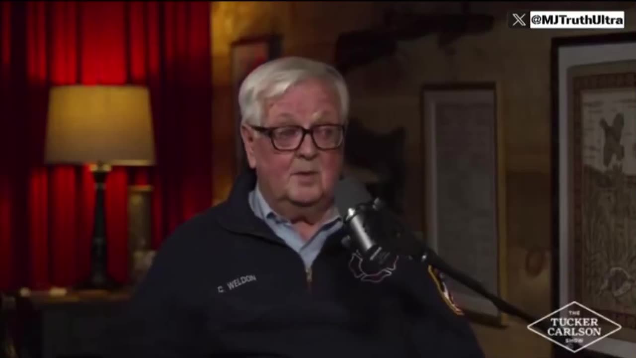 Tucker Carlson just interviewed Congressman Kurt Weldon 1