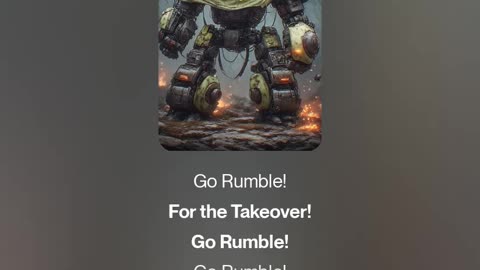 "Go Rumble! For the Takeover" by RedSixerFan 1/27/26