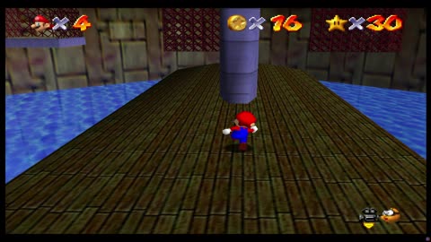 Super Mario 64 [4K] - Remaining RA - Submarine Jumps for Red Coins [NC]