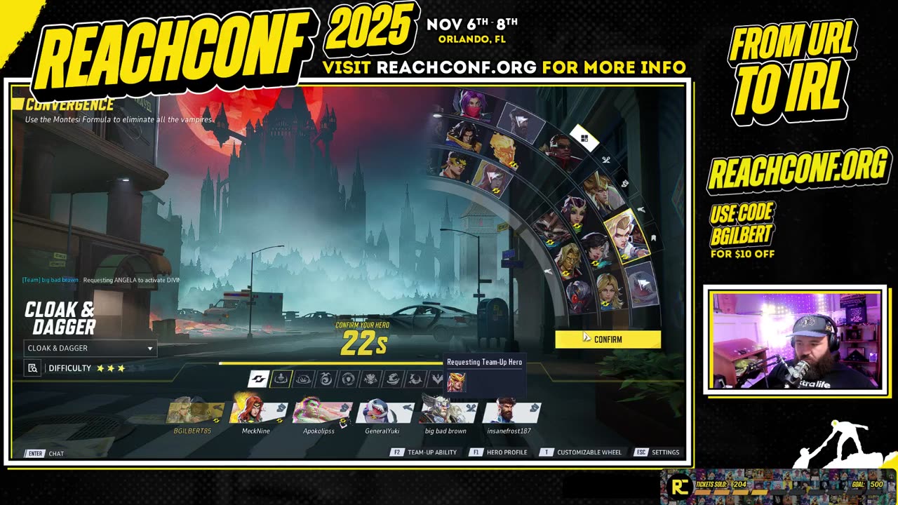 Bible reading, gaming, then close w/ prayer