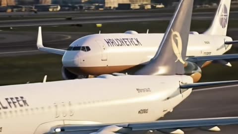 A320 VS B737 Takeoff At JFK #Aviation #AeroArduino