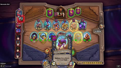 Hearthstone Battlegrounds! Another Murloc Build Run