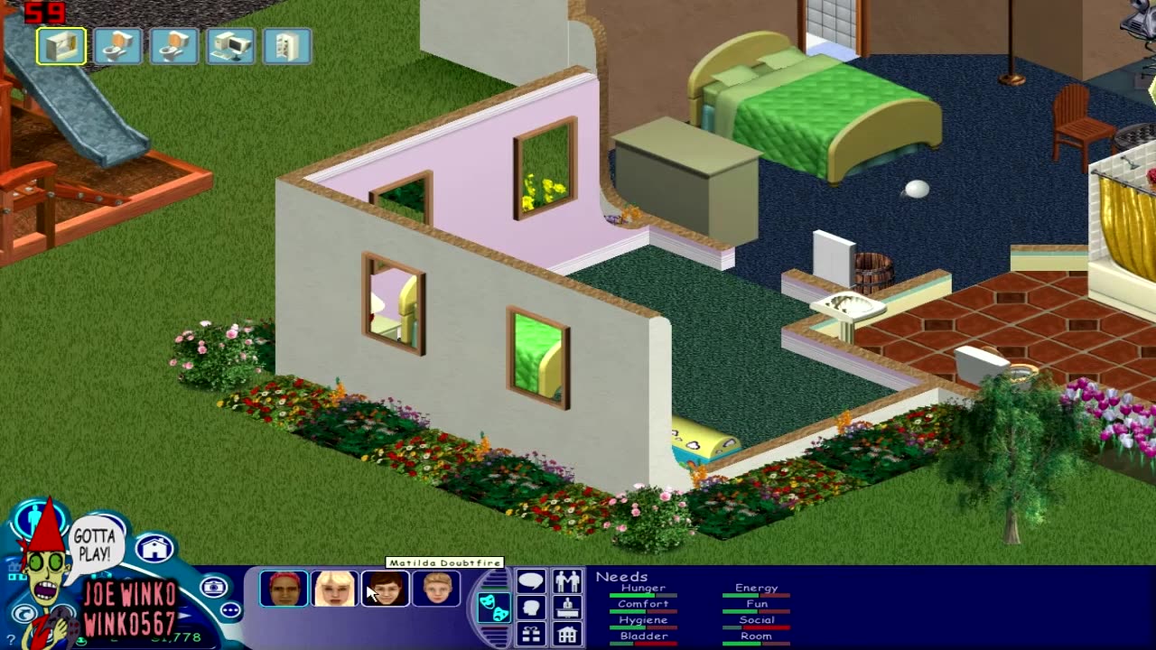Sims 1 Gameplay Series 1x12 Joe Winko