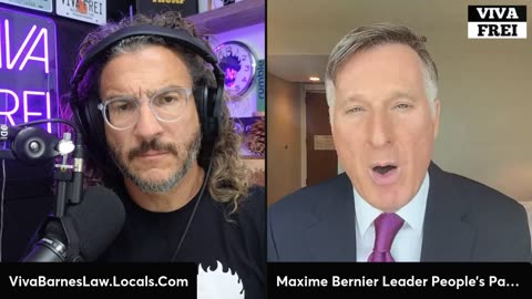 CANADIAN ELECTION UPCOMING! Interview with People's Party of Canada Leader Maxime Bernier!