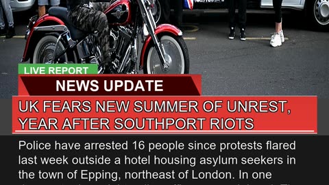 UK Fears New Summer of Unrest Year After Southpor