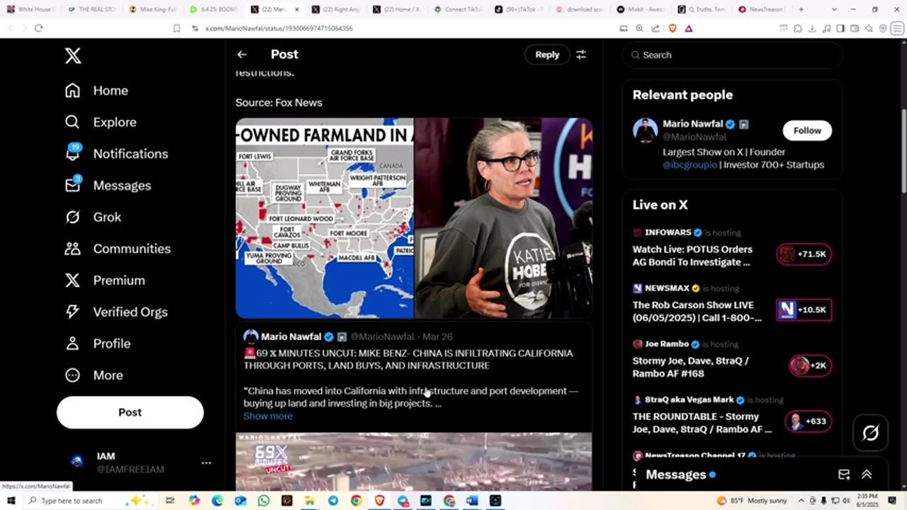 SARGE - THURS-YAY 6 5 25 REPORT BY ICONS