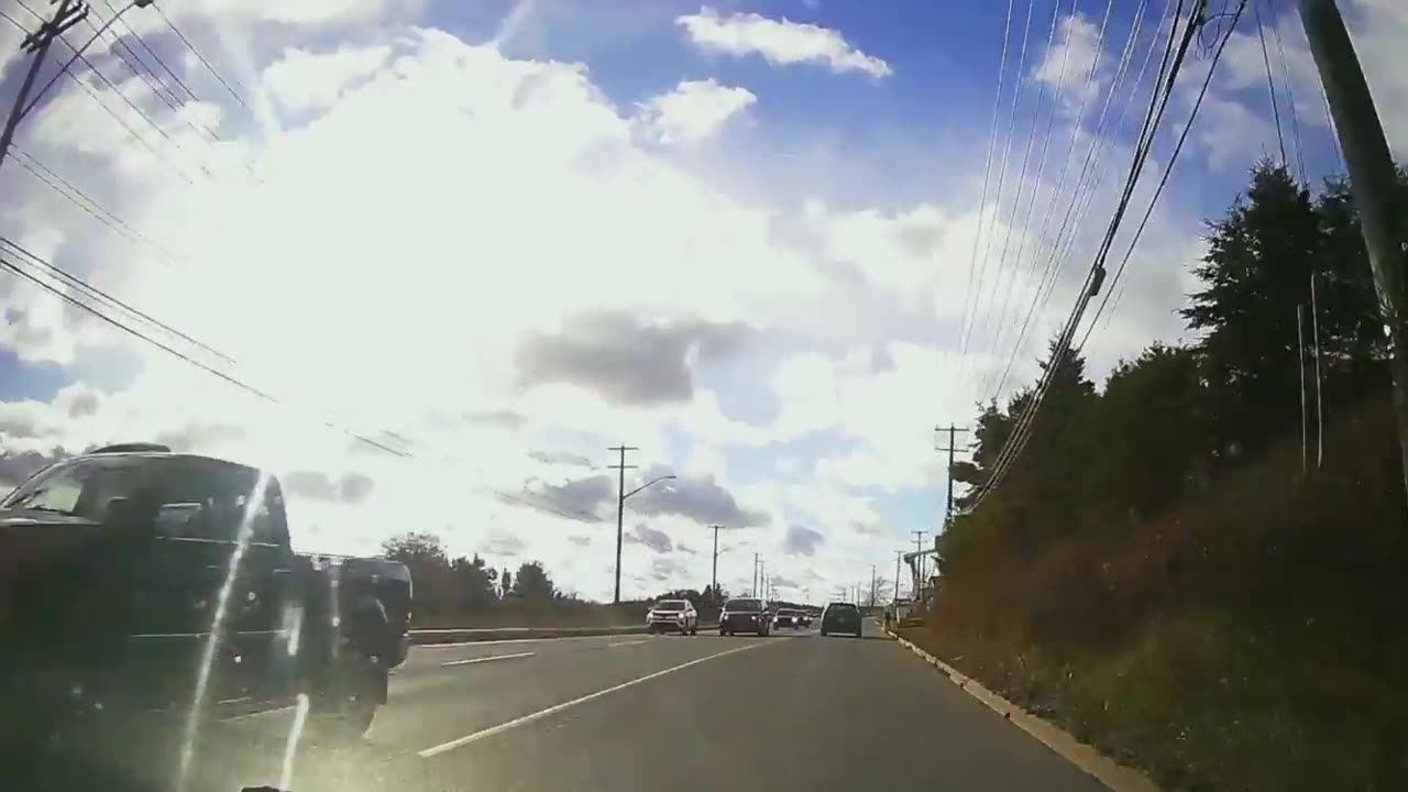 Cloud Motion Over Saint John – Dash-Cam Time-Lapse