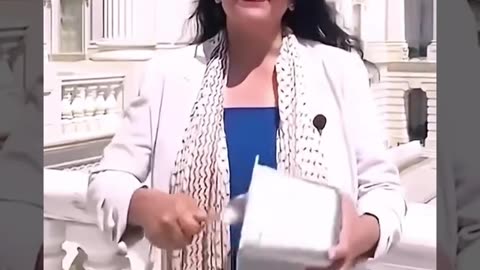 Rashida Tlaib Sparks Outrage with Radical Protest Outside the Capitol