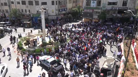 Palestinians in the West Bank celebrate UN state recognition