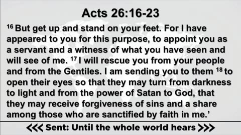 April 27, 2025 // Paul’s Priority // Sent: Until the Whole World Hears