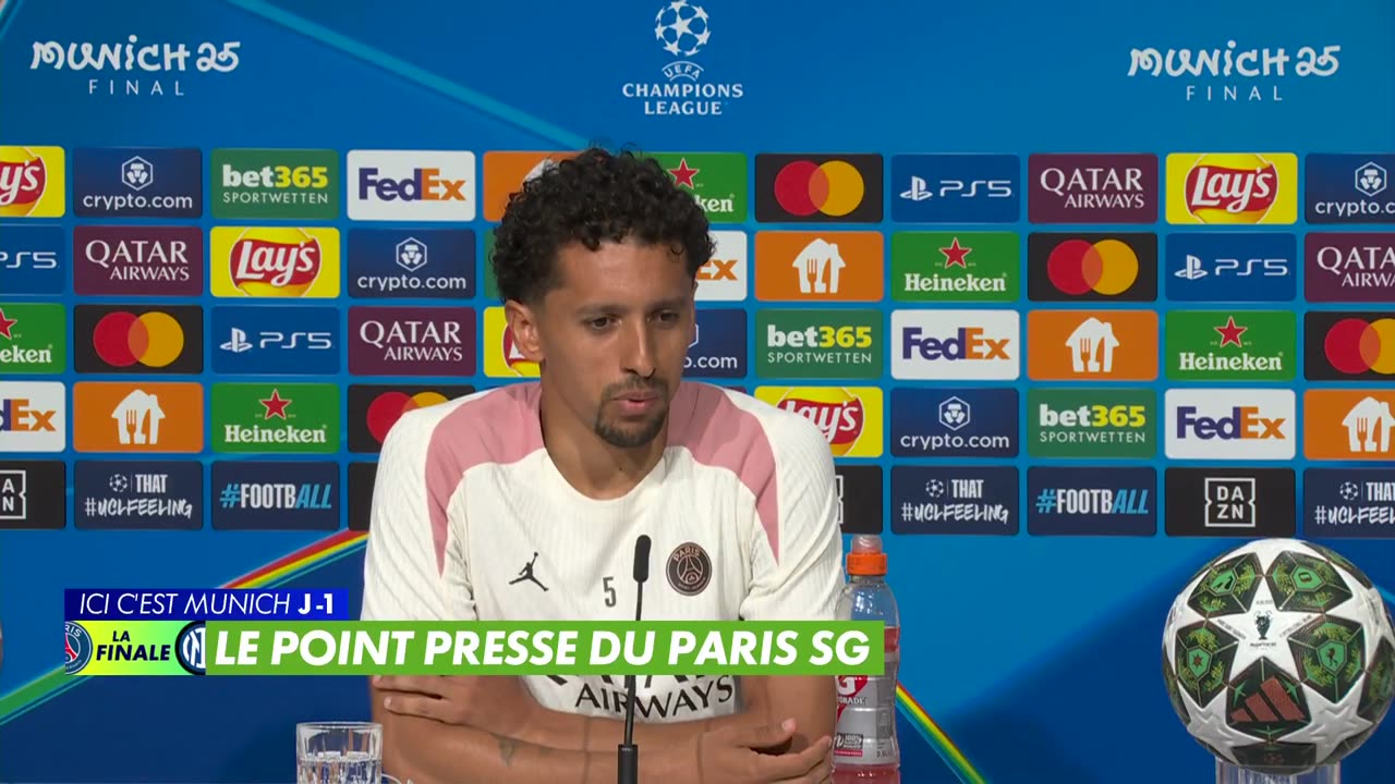 Marquinhos's beautiful declaration of love to his teammates