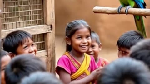 मीठी बोल वाला तोता