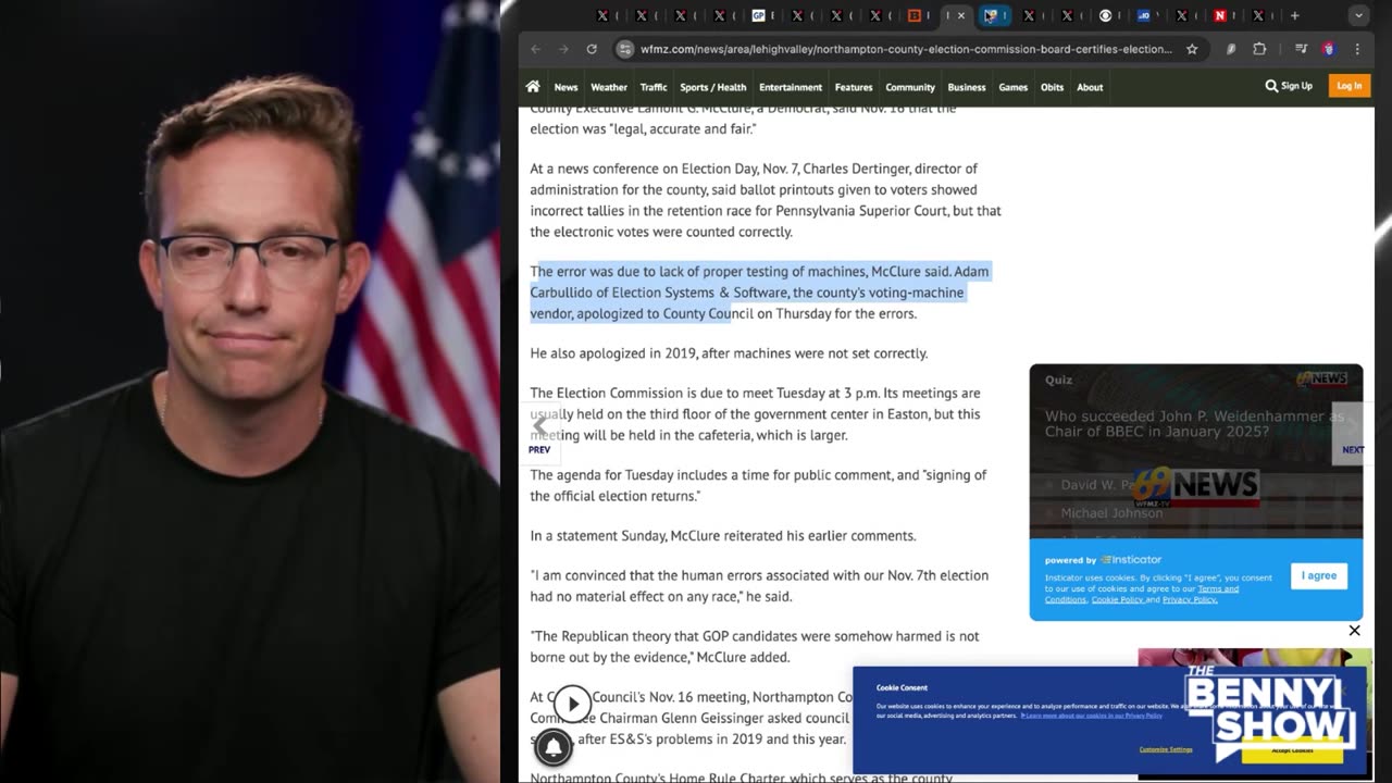 Democrats screaming for years about "voting machines being hacked"