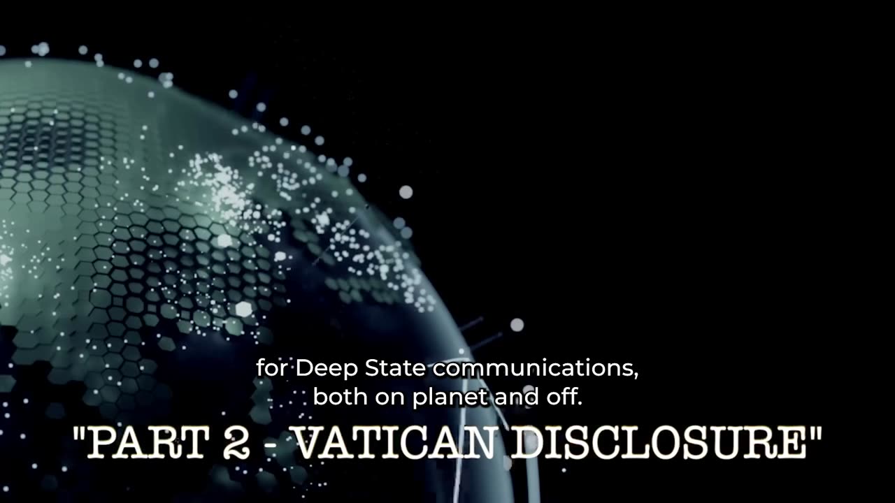 Vatican Disclosure! Under the Vatican lies a dark web of global communications.