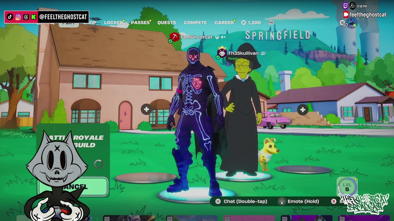 The GhostCat Broadcast: Fortnite ZERO Build Bud