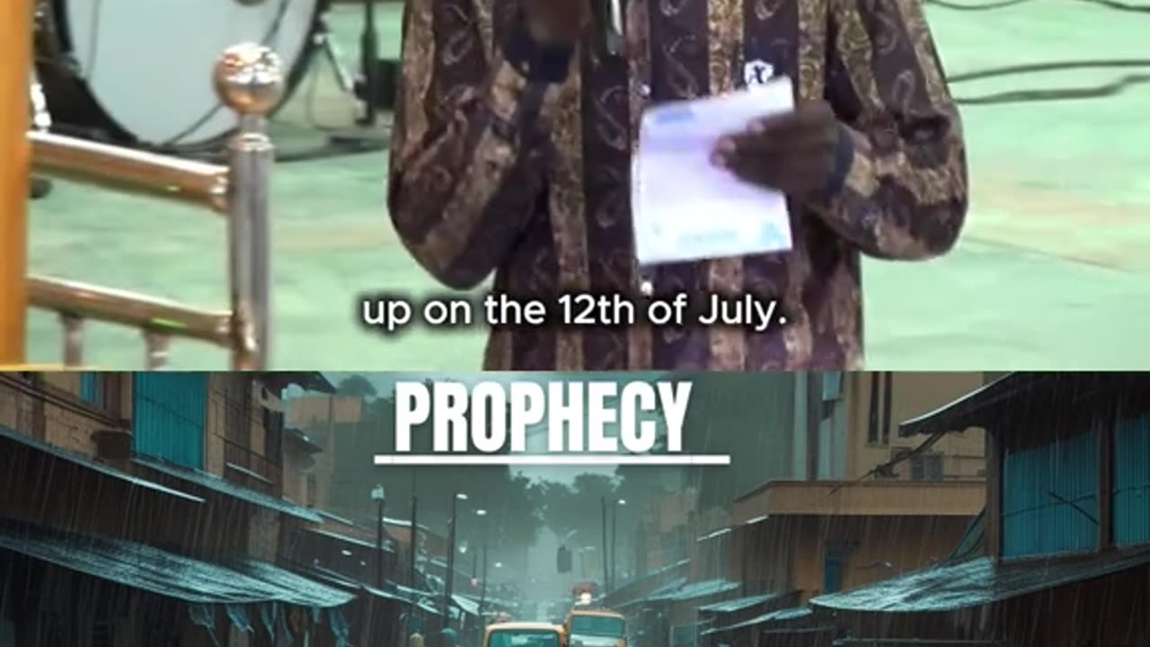 Prophecy of flood in Nigeria