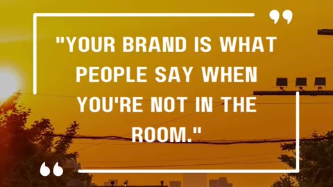 🧠 Your Brand = What They Say When You're Not Around