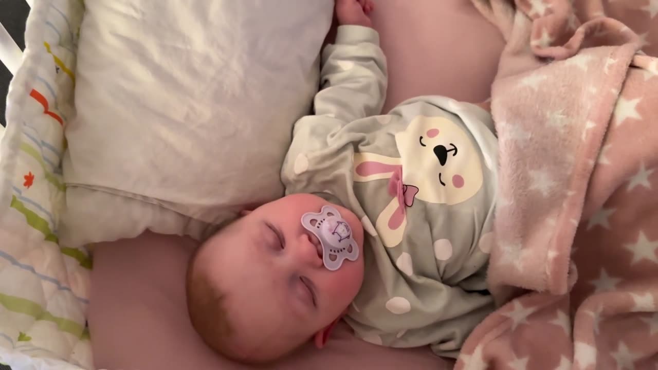 Baby Kayla Day 132 – Peacefully Sleeping and Dreaming Softly