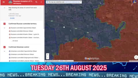 CHARLIE WARD DAILY NEWS WITH CHARLIE WARD & WARREN THORNTON TUESDAY 26TH AUGUST 2025