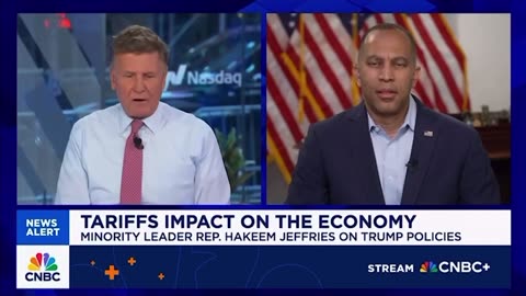 Hakeem Jeffries Gets LEVELED by Joe Kernen on CNBC's Squawk Box