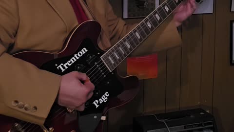 Trent Page plays rockabilly.