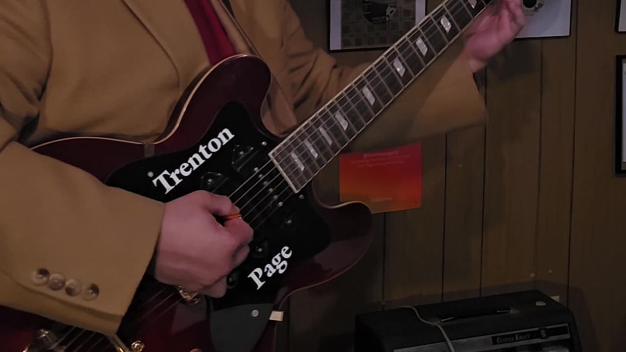 Trent Page plays rockabilly.