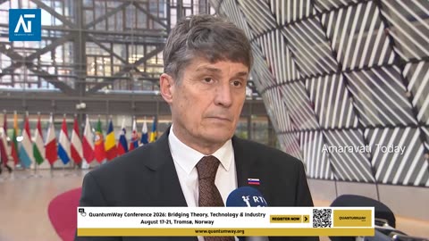 Slovenia’s Defence Minister Borut Sajovic Speaks at EU Defence Meet in Brussels | 1| AT World News